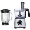 Tristar Robot da Cucina, 1,5 L, 600 W, 2 Velocità, Lame in Acciaio Inox | Caraffa frullatore, Funzione a impulsi, Parti adatte alla lavastoviglie, Blocco di sicurezza, Piedini antiscivolo, MX-4823