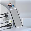 Lustrens Hub USB-C con uscita HDMI 4K e tecnologia Thunderbolt 4, compatibile con Surface Pro 10/9/X