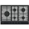 Haier I-Move Series 6 HAHG7WL5XH Acciaio inox Da incasso 74.5 cm Gas 5 Fornello(i)