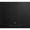 Beko HII64206F2MT Piano cottura a induzione, 4 zone, nero