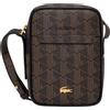 Lacoste - Borsa a tracolla verticale Blend - - Bags - Donna - Marrone
