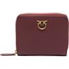 PINKO - Taylor Zip-Around Wallet - - Accessories - Donna - Rosso
