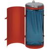 VAR Contenitore per rifiuti con sportello 120 l rosso H 900 mm
