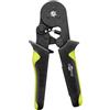 goobay Pinza crimpatrice esagonale per terminali 0,25 - 10 mm², pinza a pressatura, HSC8 6-6A, AWG23-10, strumento di crimpatura per manicotti isolati e non isolati - 80218