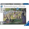 Ravensburger - Puzzle 1500 Pezzi Seurat Una Domenica | Puzzle Per Adulti 1500 Pezzi | Puzzle Adulti Per Bambini Dai 14 Anni In Su | Regalo Compleanno Per Bambini Dai 14 Anni In Su | Misure 80x60cm