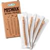 STEXFIT Miswak Stick per Denti, Bastoncini Naturali per Igiene Orale | Spazzolino Naturale Miswak in Radice, Pratico Utilizzo Senza Dentifricio, Tradizione e Semplicità per l'Igiene Orale, 4 Pezzi