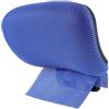 PRETYZOOM Poggiatesta per Sedia da Ufficio Regolabile senza Fori Ergonomico Blu | 26,5x24x8cm, Plastico e Tessuto, per Scrivania e Studio, Supporto Stabile e Confortevole