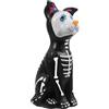 UPKOCH Figura Di Cane Giorno Dei Morti Figura Di Cane Dei Morti Statua Di Cane Di Halloween Teschi Di Zucchero Scultura Animale Figura Di Scheletro Raccapricciante