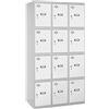 Simon Rack SimonRack Armadietti Spogliatoio Metallico 12 Porte 1800x900x500 Grigio/Bianco, Metallo