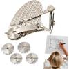 Generic Kit da Disegno Penna Di Precisione Con 4 Rotelle Punteggiatrici | Set per Ingegneria e Architettura per Restauro Disegno Tecnico Meccanico e Tracciato a Ingranaggi