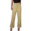 Onsoyours Pantaloni Donna a Palazzo Eleganti con Paillettes Pantaloni a Zampa Larghi Vita Alta Glitterati Bling Pantaloni per Cerimonia Festa Matrimonio Clubwear Streetwear