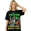 Zopmopae Magliette Personalizzate con Foto per Uomo e Donna - Maglietta con Testo e Immagine Personalizzabili,Disegna la Tua Grafica, Regalo Personalizzato per Compleanno, Anniversario o Coordinati in Famiglia