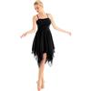 iEFiEL Vestito da Balletto Donna Leotard Vestito da Ballerina Ragazza Body da Danza Classica Ginnastica Artistica Allenamento Abito da Ballo Saggio Spettacolo Concorso