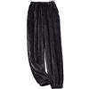 Onsoyours Pantaloni Pigiama in Pile Morbido Invernale Unisex Pantaloni Lounge Pantaloni Caldi in Pile di Corallo Pantaloni da casa Sleepwear Pantaloni per Uomo Donna