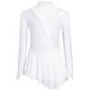 inhzoy Abito da Pattinaggio Artistico Bambina Balletto Leotard Manica Lunga Vestito Ballo Latino Tango Body Danza Classica Ballerina Costume da Danza Samba Salsa Dancewear