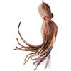 Jiawu Octopus Fishing Lures Lifelike Squid Bait 180g | Design realistico con occhi grandi, funzione di espulsione dell\'inchiostro, corpo morbido in TPE, pesca alla traina in