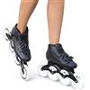 Weyot Pattini in Linea a 4 Ruote da Velocità Professionali Black | Pattini in linea professionali con scocca in fibra di carbonio, leggeri e veloci, progettati per gare e lunghe distanze