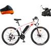Fafrees Bici Elettrica 21 Velocità, Mountain Bike Elettrica Uomo Donna, 250W Ebike Pedalata Assistita, Rimovibile Batteria 36V 13.5Ah, 26 Hailong One EAPC