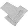 VALICLUD Parastinchi a Inserto Calza, Supporto Calcio 23x14,5x0,5cm | Nylon Traspirante, Assorbimento Urti, Calza Grigia, per Squadre Scolastiche e Atleti