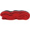 Annadue Fascia Elastica Rossa per Resistenza per Yoga | Design a gradini multiforza, stretching portatile leggero, recupero antideformazione, materiale morbido e resistente,