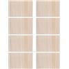 TOPBATHY 8 Pezzi Tavola da Taekwondo in Legno 30x20x0,3cm per allenamento | Spessore 0,3cm, Texture Bella e Resistente, per Pratica a Casa e Allenamento di Studenti