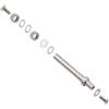 Wodsty Set di mulinelli da pesca in acciaio inox, perno e distanziatore, pezzi di ricambio leggeri per manutenzione e tuning fai da te di mulinelli da baitcasting e spinning