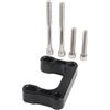 Besttoolifes 6061 Alluminio Stem Riser 15mm Off-Road E-Bike | Lega di alluminio 6061, leggera ma rigida, finitura nera, opzione da 15 mm, per una costruzione durevole (15 mm)