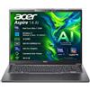 Acer Aspire 14 AI, Intel Core Ultra 7 256V, 16GB, 512GB SSD, Display OLED | Alimentatore Incluso, Tastiera Retroilluminata, Copilot+ PC, Windows 11Home, Intel Arc Graphics, Wi-Fi 6E, 14'' WUXGA
