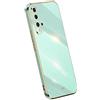 RankOne La Custodia del Telefono è Adatta per HUAWEI Nova 5T / Honor 20 (6.26 Inches), Case per Cellulare in Silicone con Telaio Galvanico - Verde