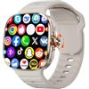 WEIDUJING Originale M99 Android Smart Watch 2.4 Pollici Amoled 5G LTE Smartwatch Con Fotocamera Rotativa 900W, GPS, WIFI, Slot per Scheda SIM, NFC, App Store (Oro, 8GB 128GB)