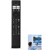 Telaryn Telecomando compatibile Philips TV 32PFS6906/12 55PUS8106/12 65PUS7906/12 70PUS7956/12 75PUS7906/12 Telecomando di ricambio universale, pronto all'uso, senza programmazione