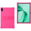 YKWXSC Custodia per Honor Pad X8a 11 Pollici, Tablet Custodia Silicone Antiurto Conchiglia Protettivo con supporto Copertina per Honor Pad X8a 11 Pollici, Rosa