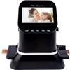 MAHWER Scanner per pellicole, alta risoluzione 120, schermo LCD 1080P, convertitore digitale per pellicole, supporta 35 mm, 135, 126, 127 e diapositive, nero
