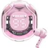 Generic Cuffie in-ear - Auricolari wireless, con cancellazione del rumore, dispositivo musicale sportivo Bluetoth 5.3, accessorio audio portatile leggero, gadget ricaricabile a lunga durata della batteria per