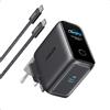 Anker Caricabatterie Laptop 100W Display Intelligente USB C per MacBook | Fino al 40% di vita utile della batteria in più*, caricatore USB C con intelligente per MacBook Pro/Air (non Power Bank)