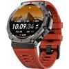 Havinti Sekoda Gps Smartwatch Orologio Sportivo Bluetooth per (Rosso) | Navigazione satellitare, chiamate al polso, schermo AMOLED, NFC, altimetro barometro e bussola, cinque colori
