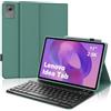 FOGARI Cover tastiera per Lenovo Idea Tab 11 Pollici 2025 (TB-336ZU/TB-336FU) | AZERTY Francese Bluetooth Staccabile Wireless Tastiera, Cover con per Lenovo idea Tab 11 Pollice Verde