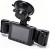 Dpofirs Dash Cam Anteriore e Posteriore Interna, Telecamera per Auto a 4 Canali con Registrazione in Loop 1080P a 360 Gradi e Schermo da 2,4 Pollici per Monitoraggio Anteriore e