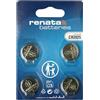 Renata CR2025, 2025 Batteria Bottone Litio 3V (1 x Set da 4) - 4 Pile