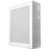 Tacens AEROSLIM500, Case PC MicroATX, Pannelli Mesh Antipolvere, Alimentatore TFX 500W, Ventola Frontale FDB 90mm, Mini Tower Slim Compatibile con MicroATX e Mini-ITX, USB-C e USB 3.0, Bianco