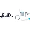 Intex 28051 Rullo per copertura solare & 28000 Deluxe Skimmer per Pompe Filtro da 3.028 l/h, Grigio/Blu, 20.96 x 33.02 x 24.13 cm
