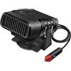 Shkalacar Riscaldatore per auto Accendino 12 V/24 V Riscaldatore Portatile Multifunzione 120 W, Regolazione libera a 360 °, Sbrinamento e Sbrinamento di Riscaldamento Rapido