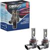 Sirius Coppia Lampadine LED HIR2 9012 per Fari Anteriori, Kit Conversione 12V 6000K, Chip Seoul CSP PX22d Alta Luminosità - Compatibili, Non Originale