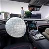 Qidures Parasole Volante Auto, 43cm Parasole Paravolante Per Volante | Auto Coprivolante Para Sole Per Volante, CopriVolante Per AutoParasole, Scudo Termico DelVolante Per Maggior Parte DelleAuto