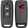 ZVD Copri Chiavi Auto in Silicone Compatibile con Honda Adv 350 PCX 125 PCX160 AV 350 SH350i VISION 110 2 Pulsanti Accessori per Chiavi Auto (1PC)