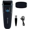 Remington Rasoio elettrico a lamina Remington F1 (con rifinitore a comparsa, 30 minuti di utilizzo, lame rimovibili e lavabili, senza fili, ricaricabile tramite USB-C, 100% impermeabile) F1000