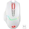 Redragon Mouse da gioco wireless Redragon M690 PRO, 8000 DPI, con tasti programmabili, colore bianco