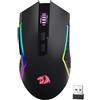 Redragon Mouse da gioco wireless Redragon M693, 3 modalità RGB, 8000 DPI - Nero