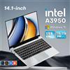 Lustrens Computer portatile - 12 GB di RAM, 512 GB di SSD - Schermo IPS da 14,1 pollici - Windows 11 Pro - Notebook