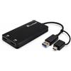 Lustrens Adattatore USB HDMI per l'espansione a due monitor (2 x 4K a 60Hz)